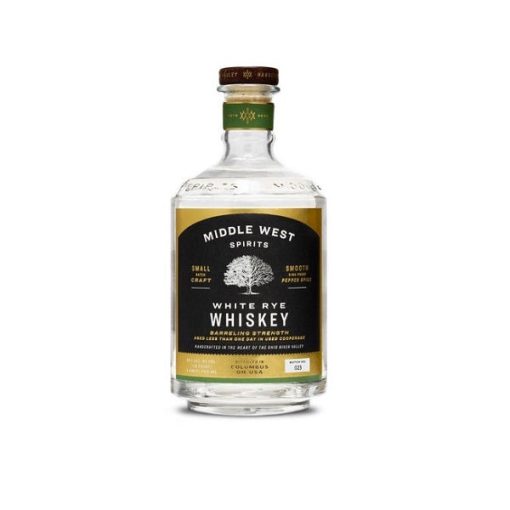 Middle West Spirits White Rye Whiskey Barreling Strength 750ml