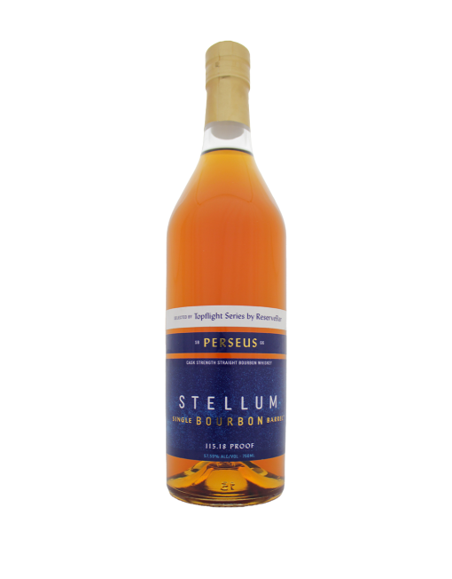 Stellum Spirits Straight Bourbon Single Barrel Cask Strength Perseus 113.18 750ml