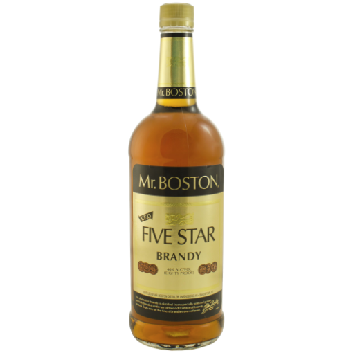 Mr Boston Brandy 5 Star 1L