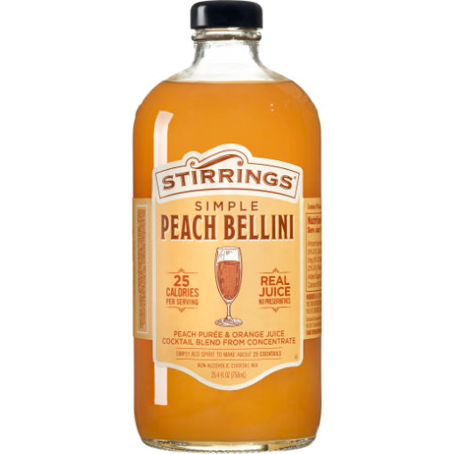 Stirrings Bellini Mixer Non-Alcoholic 750ML