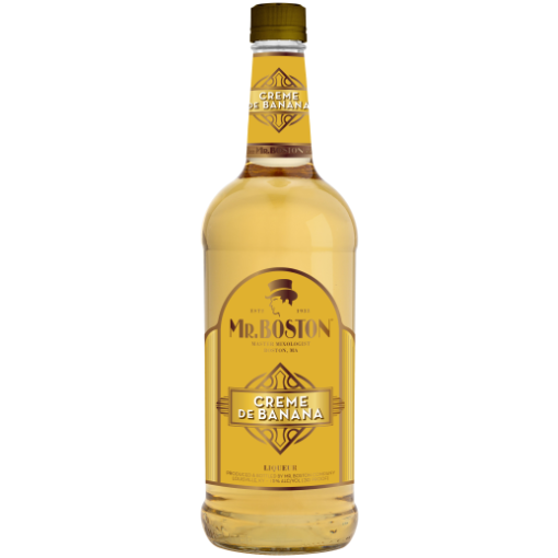 Mr Boston Cream De Banana Liqueur 1L