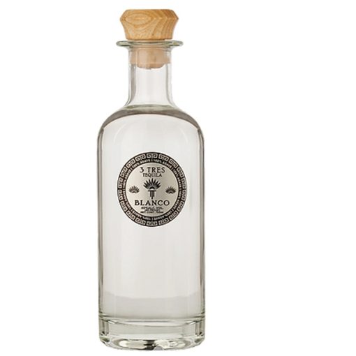 3 Tres Blanco Tequila 750mL