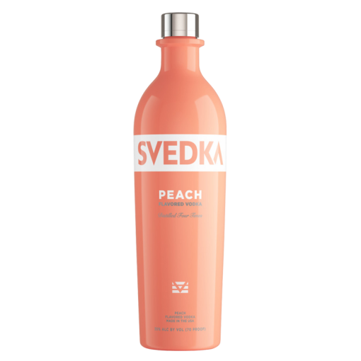 Svedka Peach Flavored Vodka 70 750ml