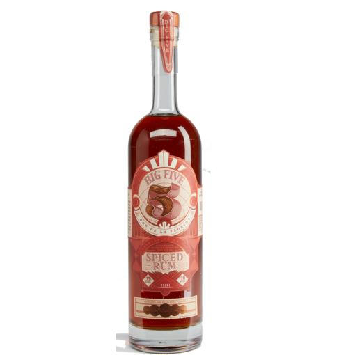 Big Five Spiced Rum 750ml