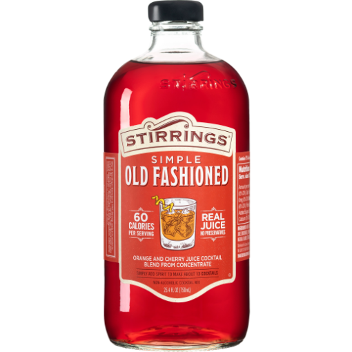 Stirrings Old Fashioned Mixer Non-Alcoholic 750M