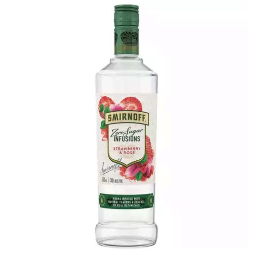 Smirnoff Zero Strawberry & Rose 750ml