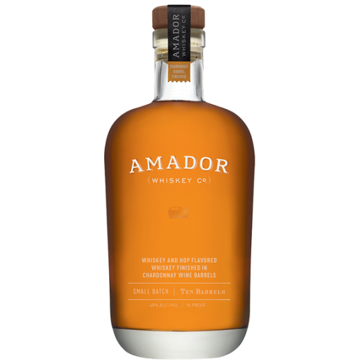 Amador Whiskey Co. Straight Hop Flavored Whiskey Ten Barrels California Small Batch 750ml