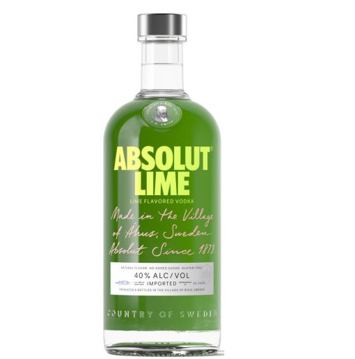 Absolut Lime Flavored Vodka 750ml