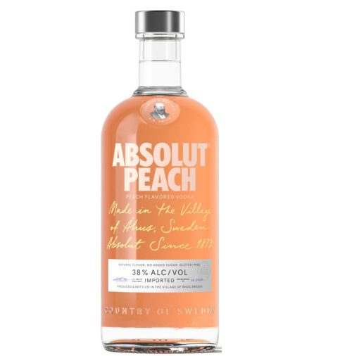 Absolut Peach Flavored Vodka 750ml