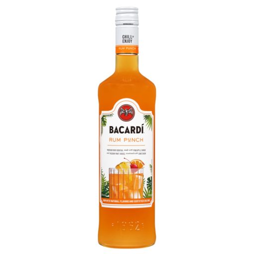 Bacardi Rum Punch Classic Cocktails 25 750ml