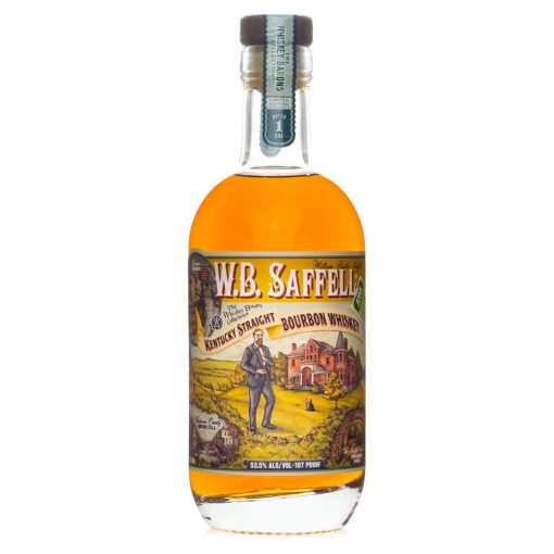 W.B. Saffell Straight Bourbon The Whiskey Barons Collection 107 375ml