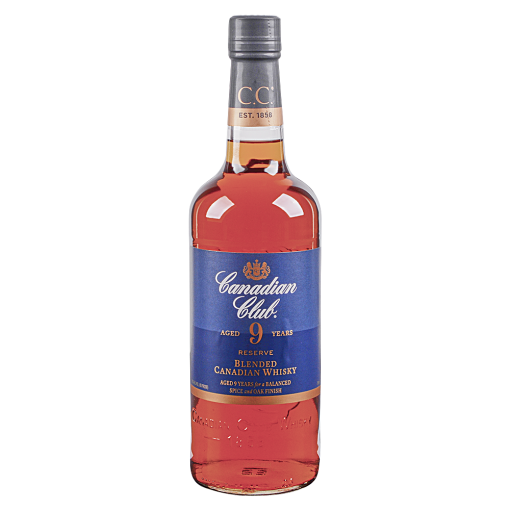 Canadian Club Blended Whiskey Reserve 9 Year 750ml