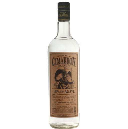 Cimarron Tequila Blanco 1l 80pf Bar 1000ml