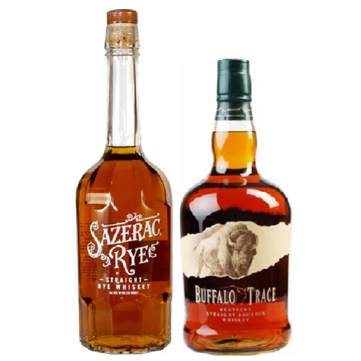 Buffalo Trace Bourbon 1.75L  + Sazerac Straight Rye Whiskey 750ml- HOT DEAL!!!!!