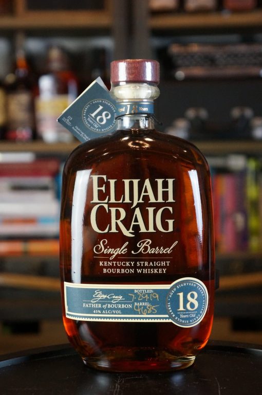 Elijah Craig Single Barrel 18 Year Old Kentucky Straight Bourbon Whiskey 750ml - immagine 2