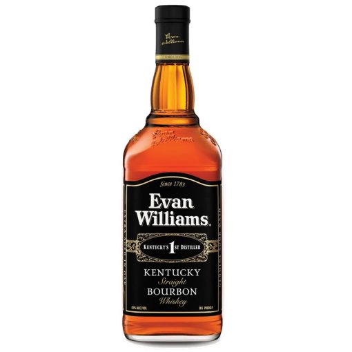 Evan Williams Black Label Bourbon Whiskey 750ml