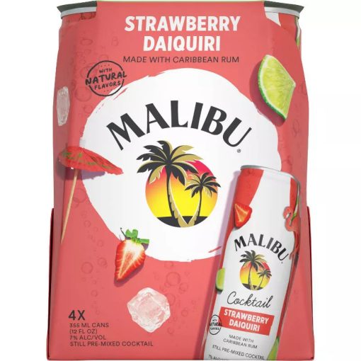 Malibu Strwbry Daiq Cktl 355 Ml