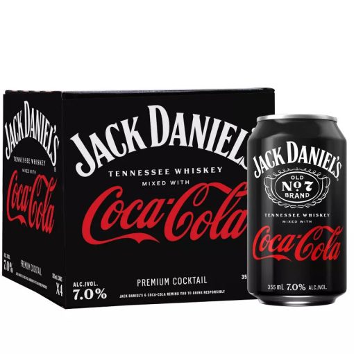 Jack Daniel's Coke Can 355 Ml