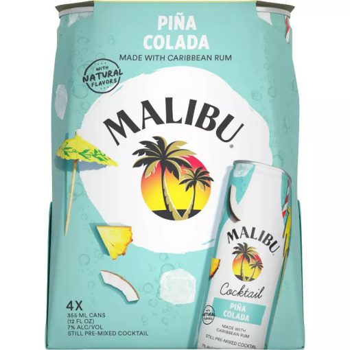 Malibu Pina Colada Cktl 355 Ml