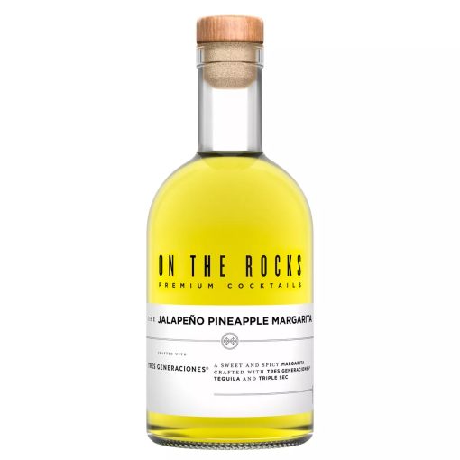 Otr-On the Rocks the Jalapeno Pineapple Margarita Tres Generaciones 375ml