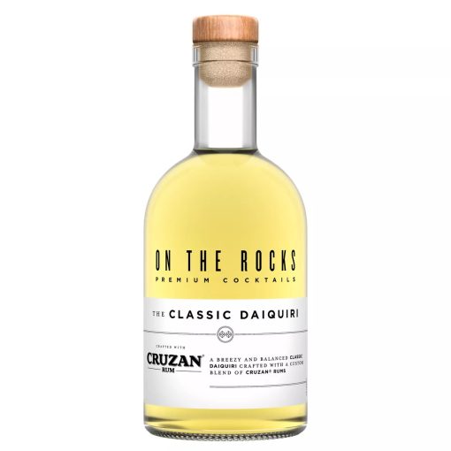 Otr-On the Rocks the Classic Daiquiri Crafted with Cruzan Rum 375ml