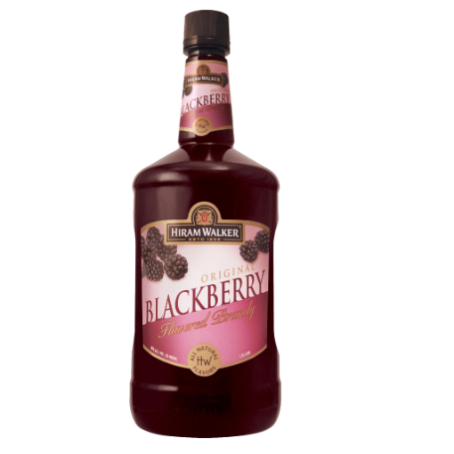 Hiram Walker Blackberry Flavored Brandy 70 1.75 L