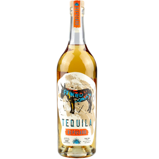 Painted Donkey Tequila Reposado 750ml