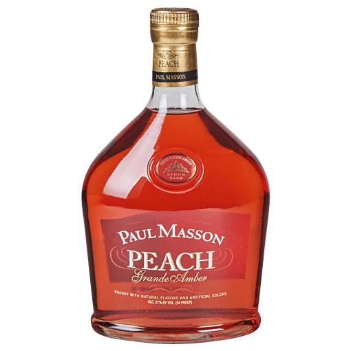 Paul Masson Peach Flavored Brandy Grande Amber 54 750ml