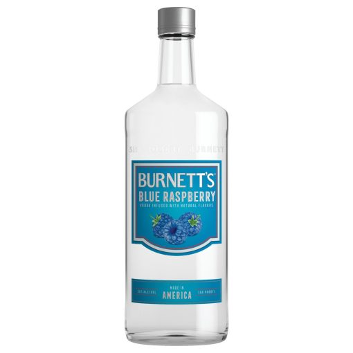 Burnett's Blue Raspberry Flavored Vodka 60 750ml