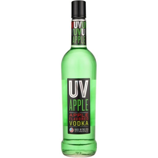 Uv Apple Flavored Vodka 60 750ml