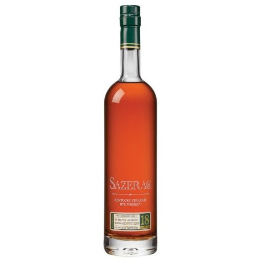 Sazerac 18 Year Old Straight Rye Whiskey 750ML