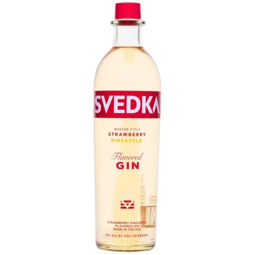 Svedka Modern Style Strawberry Pineapple Flavored Gin 70 750ml