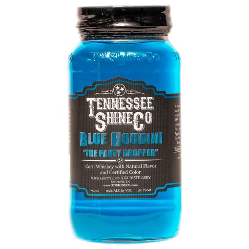 Tennessee Shine Blue Houdini Moonshine 750ml