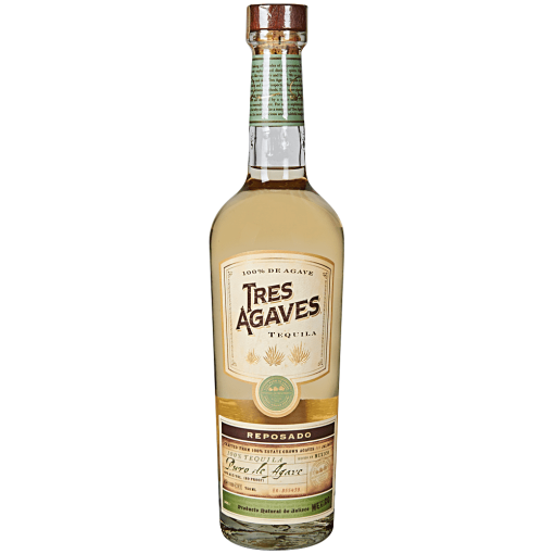 Tres Agaves Puro De Agave Tequila Reposado 750ml