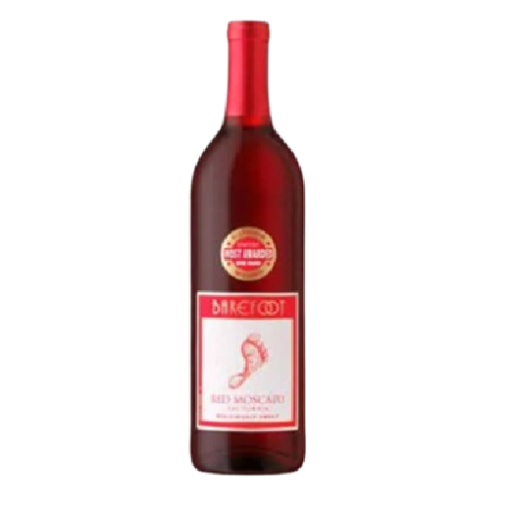 Barefoot Red Moscato 750ml