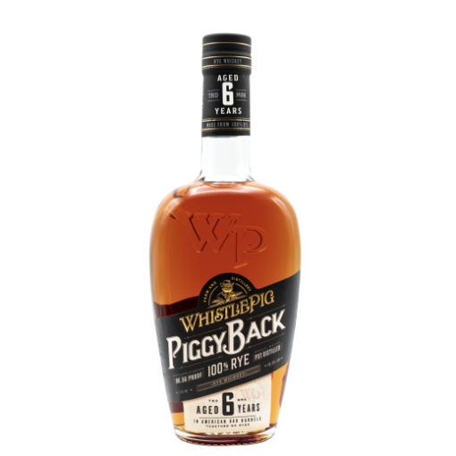 WhistlePig Piggyback 6 Year Old Straight Rye Whiskey 750ml