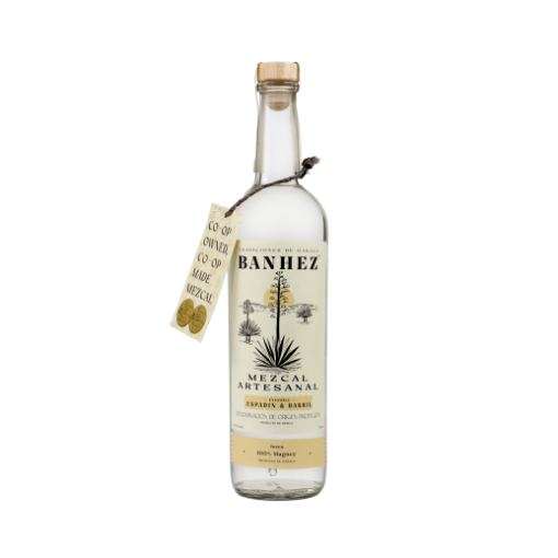 Banhez Mezcal Joven Espadin/bar 750ML