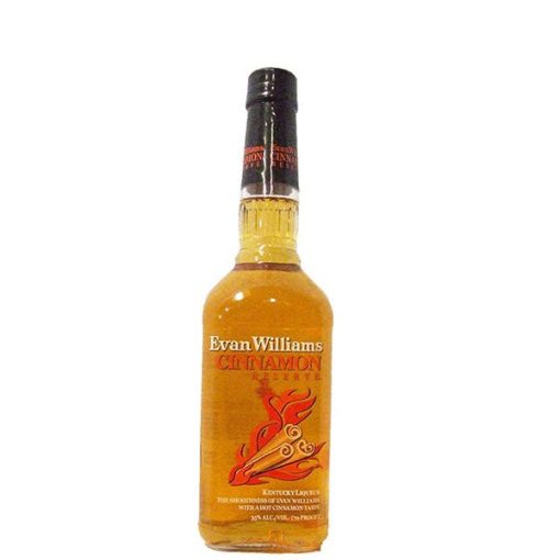 Evan Williams Cinnamon Bourbon Whiskey 750ml