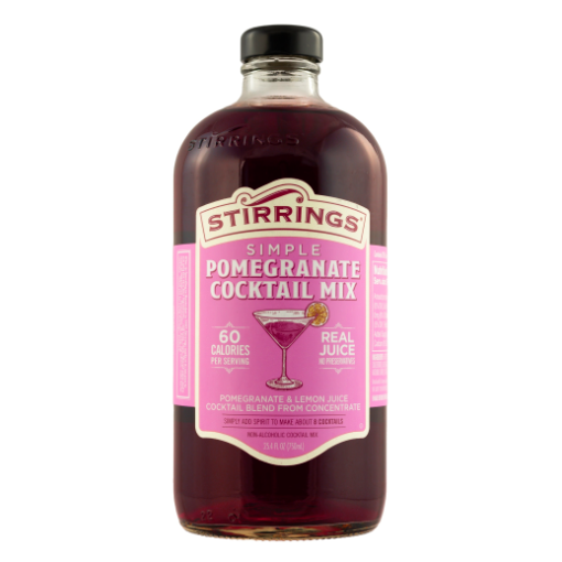 Stirrings Pomegranate Mixer Non-Alcoholic 750ML