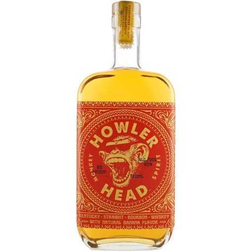 Howler Head Banana Flavored Bourbon Whiskey 750ml