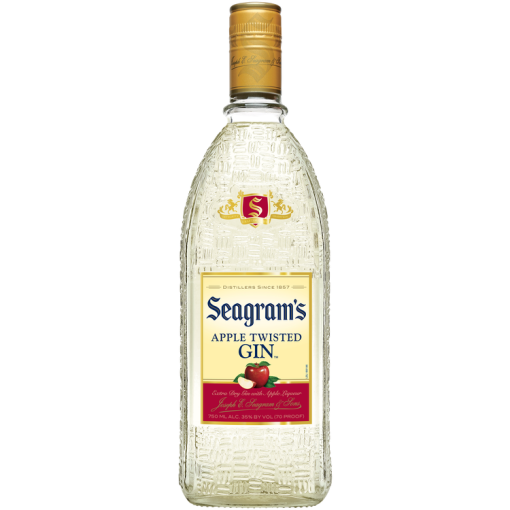 Seagram's Apple Flavored Gin Twisted 70 750ml