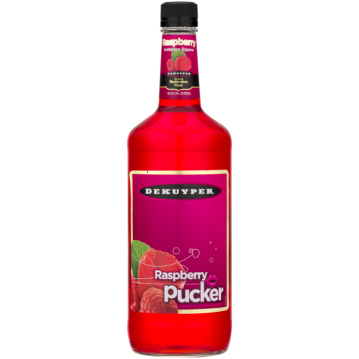 Dekuyper Sour Raspberry Schnapps Pucker 30 750ml