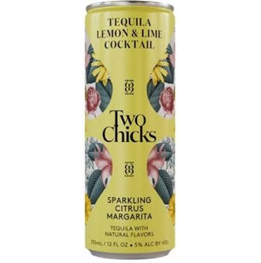 Two Chicks Cktl Citr Marg Can 6/4pk 12z 12 Oz