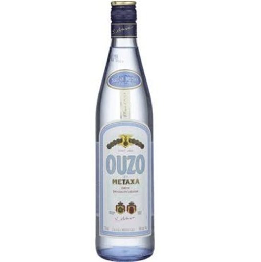 Metaxa Ouzo Liquor 90 Proof 750ml