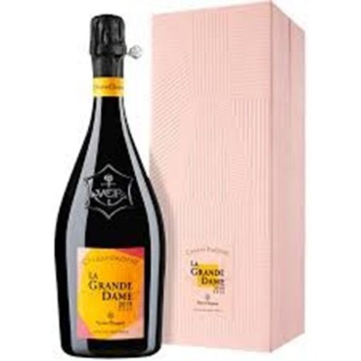 Veuve Clicquot Champagne Brut Rose La Grande Dame 2015 W/ Gift Box