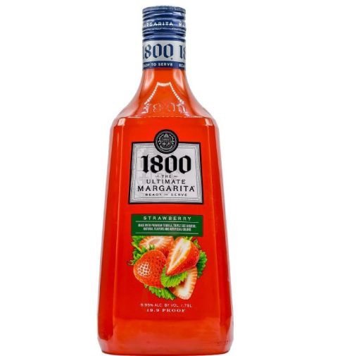 1800 Ultimate Margarita Strawberry Tequila Ready To Drink 1.75 L