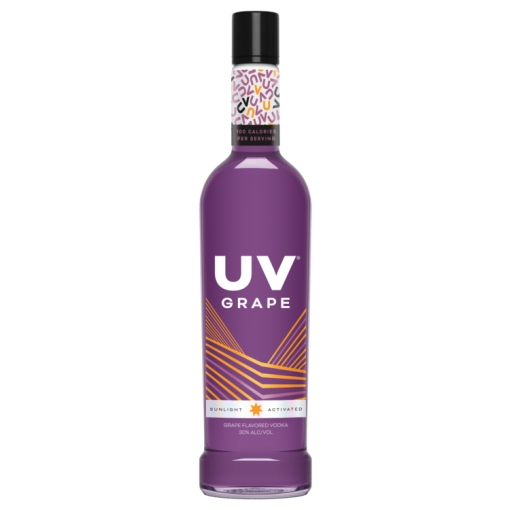 Uv Grape Flavored Vodka 60 1.75 L