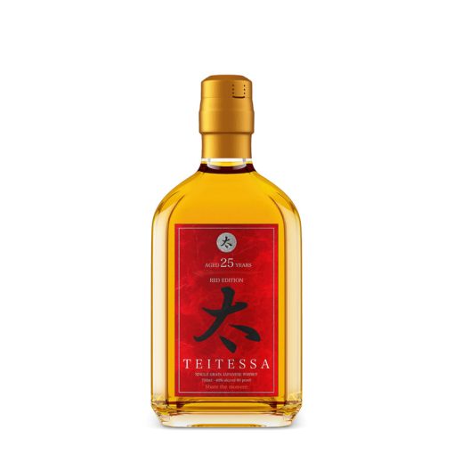 Teitessa Single Grain Japanese Whiskey Red Edition 25 Yr 80 750ml