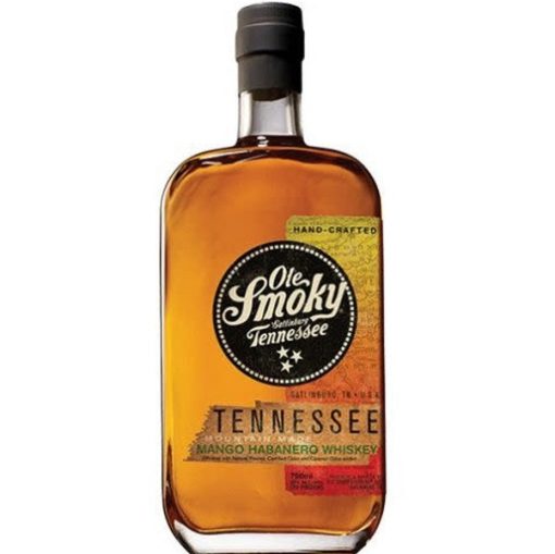 Ole Smoky Whiskey Mango Habanero Flavored Whiskey Mountain Made 750ml