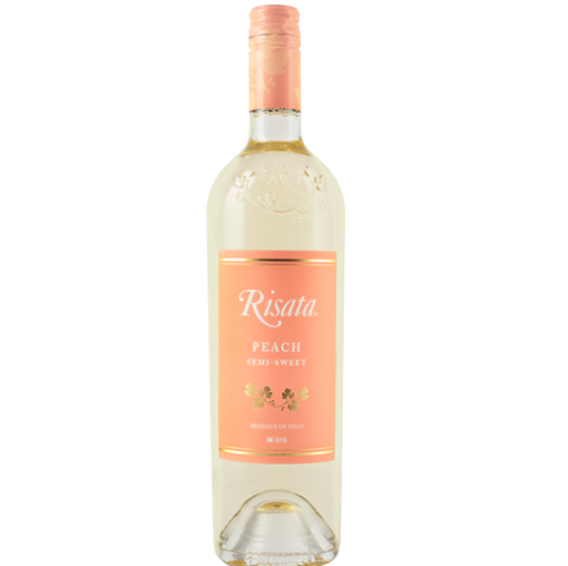 Risata Peach Semi Sweet 750ml